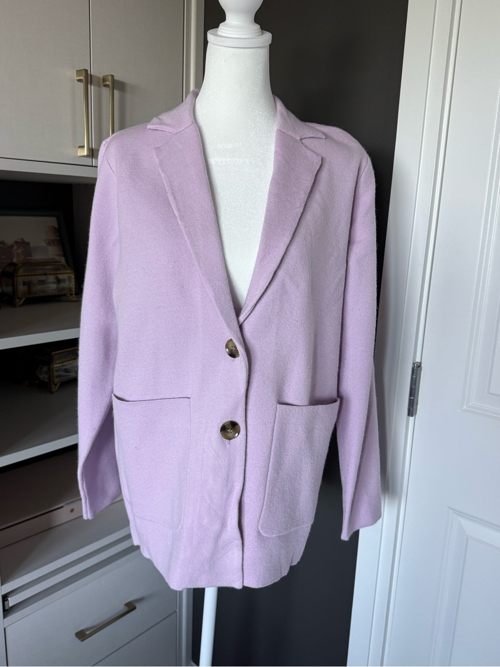 Ann Taylor Lavender Cardigan